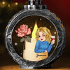 Bloom Like A Flower - Family Personalized Custom Candlelight Lantern Ornament - Christmas Gift For Family Members