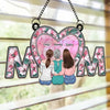 Christmas Is The Season For Kindling The Fire Of Hospitality - Family Personalized Window Hanging Suncatcher Ornament - Christmas Gift For Mom, Son, Daughter
