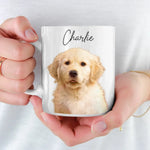 Custom Name Puppy Gifts for Dog Lovers - Personalized Mugs