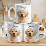 Custom Name Puppy Gifts for Dog Lovers - Personalized Mugs