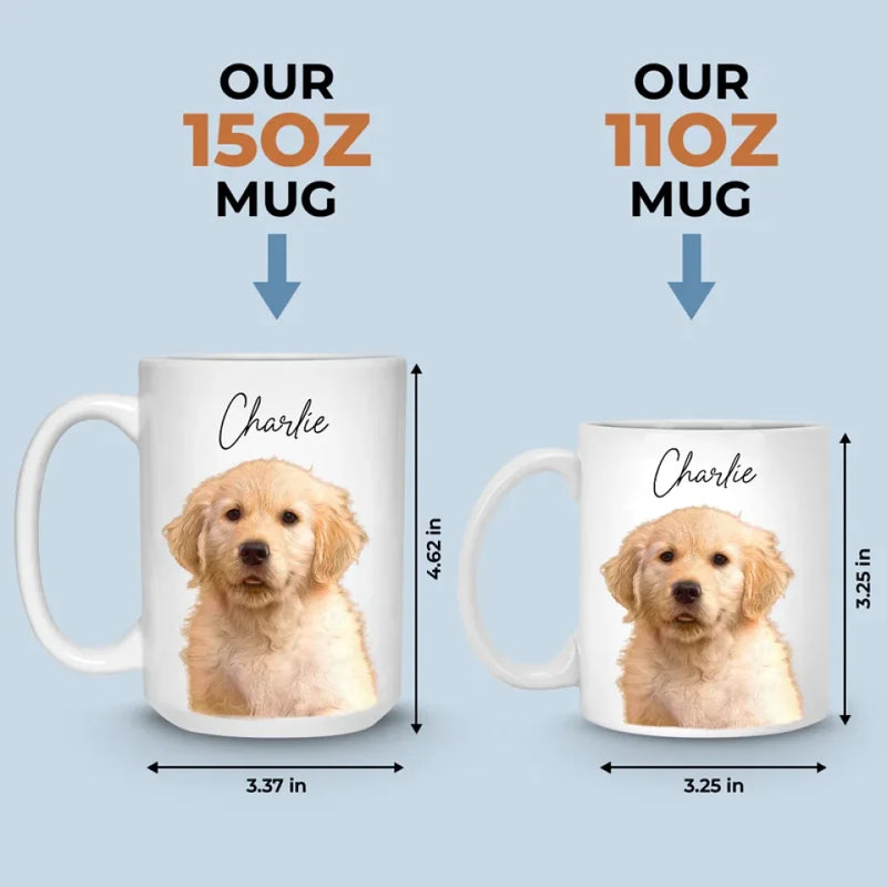 Custom Photo You’re The Best Gift Under The Tree - Dog & Cat Personalized Custom Mug - Christmas Gift For Pet Owners, Pet Lovers