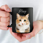 Custom Name Cat Gifts for Cat Lovers - Personalized Mug