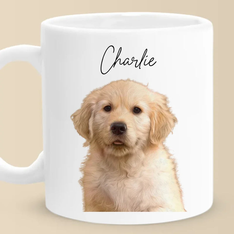 Custom Name Puppy Gifts for Dog Lovers - Personalized Mugs