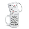 No Distance Can Dim The Light Of True Friendship - Bestie Personalized Custom 3D Inflated Effect Printed Mug - Gift For Best Friends, BFF, Sisters