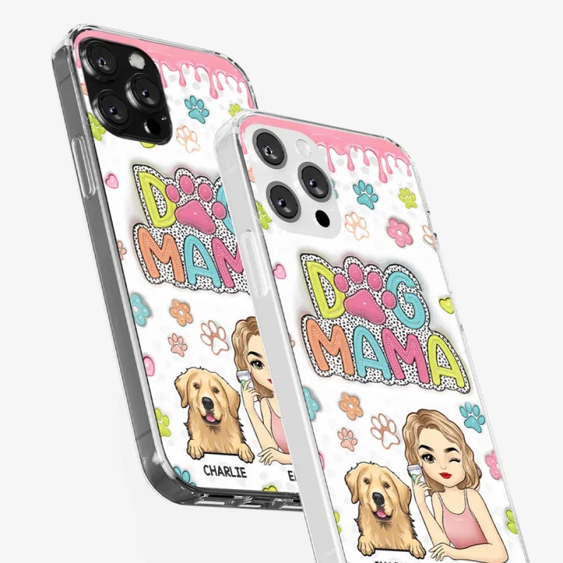 My Fur Babies Have Paws And Tails - Dog & Cat Personalized Custom 3D Inflated Effect Printed Clear Phone Case - Christmas Gift For Pet Owners, Pet Lovers