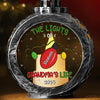 A Grandmother Is A Safe Haven For A Child - Family Personalized Custom Candlelight Lantern Ornament - Christmas Gift For Grandma