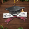 We Are Proud Of You And Your Dreams - Family Personalized Custom Ornament - Acrylic Custom Shaped - Graduation Gift, Christmas Gift For Family Members, Siblings, Brothers, Sisters