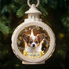 Custom Photo No Longer By My Side, But Forever In My Heart - Memorial Personalized Custom Candlelight Lantern Ornament - Sympathy Gift, Christmas Gift For Pet Owners, Pet Lovers