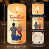 I’d Choose You, In A Hundred Lifetimes - Couple Personalized Custom LED Candle - Christmas Gift For Husband Wife, Anniversary
