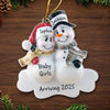 A Grand Adventure Is About To Begin - Family Personalized Custom Ornament - Acrylic Custom Shaped - Christmas Gift For Family Members, Pregnancy
