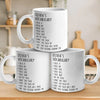 My Work Lexicon - Coworker Personalized Custom Mug - Gift For Coworkers, Work Friends, Colleagues