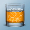 Love Is The Flower - Couple Personalized Custom Whiskey Glass - Gift For Husband Wife, Anniversary