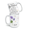 May You Be Proud Of The Person You Are - Bestie Personalized Custom Mug - Christmas Gift For Best Friends, BFF, Sisters