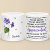 You Deserve The Best - Bestie Personalized Custom Mug - Christmas Gift For Best Friends, BFF, Sisters