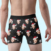 Custom Photo Your Smile Makes Every Moment Together Special - Couple Personalized Custom Boxer Briefs, Men's Boxers - Christmas Gift For Husband Wife, Anniversary