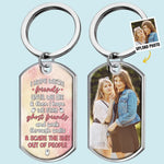 Custom Photo Best Friend Gifts - Personalized Keychain