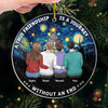 Merry Christmas, Mate - Bestie Personalized Custom Ornament - Acrylic Custom Shaped - Christmas Gift For Best Friends, BFF, Sisters