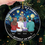 Custom Name Friendship Christmas Gifts - Personalized Ornament