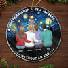Merry Christmas, Mate - Bestie Personalized Custom Ornament - Acrylic Custom Shaped - Christmas Gift For Best Friends, BFF, Sisters