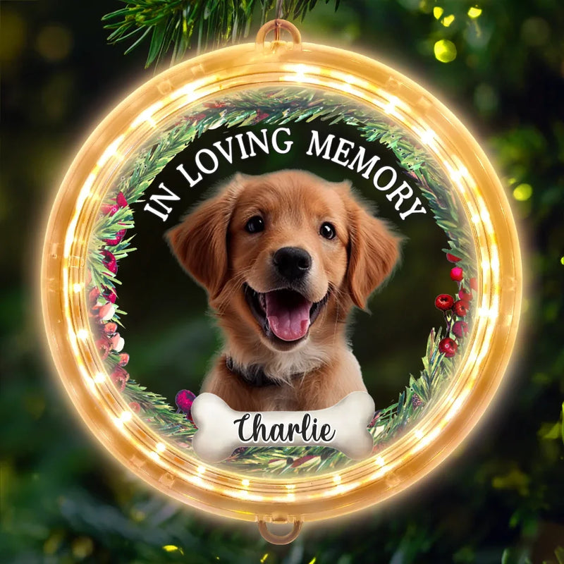 Custom Photo You’re My Favorite Holiday Companion - Dog & Cat Personalized Custom LED Pendant Light Ornament - Christmas Gift For Pet Owners, Pet Lovers