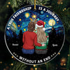 Merry Christmas, Mate - Bestie Personalized Custom Ornament - Acrylic Custom Shaped - Christmas Gift For Best Friends, BFF, Sisters