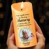 Custom Photo Loving You Forever - Memorial Personalized Custom LED Candle - New Arrival, Christmas Gift, Sympathy Gift For Family Members AMZ