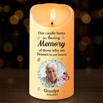 Custom Photo Memorial Gifts - Personalized LED Candle