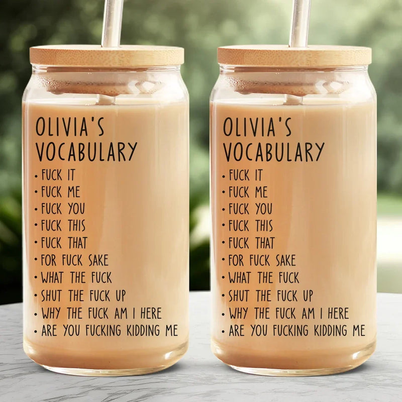 Good Coworkers Are The Real Office Perks - Coworker Personalized Custom Glass Cup, Iced Coffee Cup - Christmas Gift For Coworkers, Work Friends, Colleagues