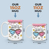 Cheers To My Work Best-tea - Coworker Personalized Custom 3D Inflated Effect Printed Mug - Gift For Coworkers, Work Friends, Colleagues
