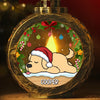 My Pet Is On The Nice List - Dog & Cat Personalized Custom Candlelight Lantern Ornament - Christmas Gift For Pet Owners, Pet Lovers