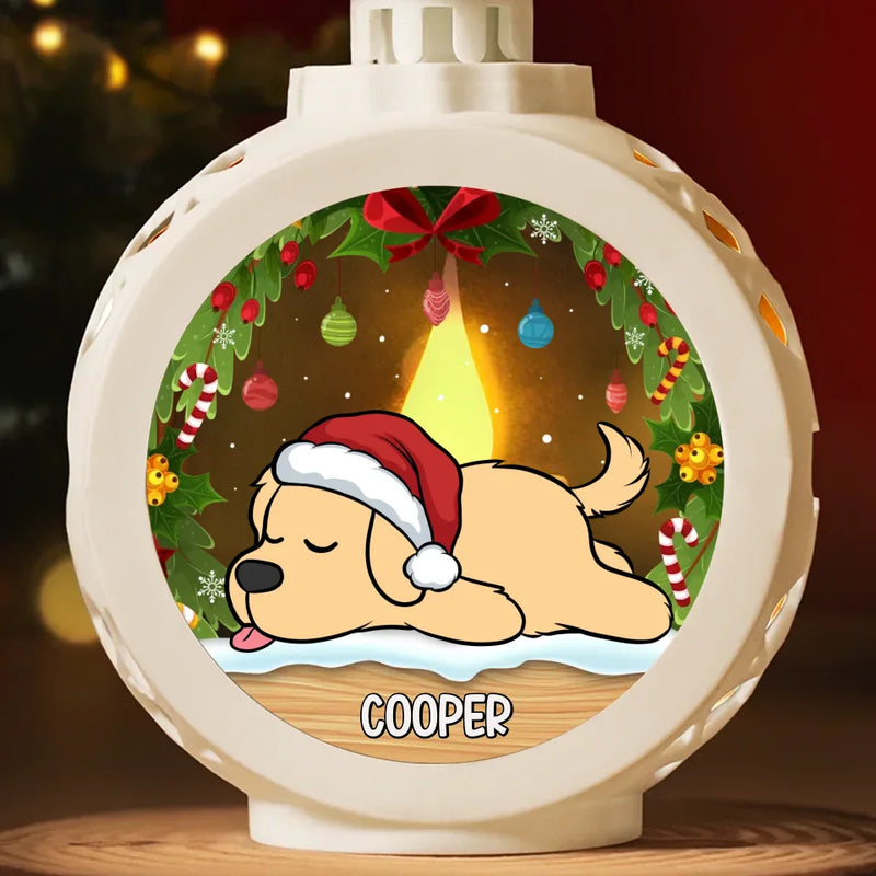 My Pet Is On The Nice List - Dog & Cat Personalized Custom Candlelight Lantern Ornament - Christmas Gift For Pet Owners, Pet Lovers
