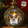 Custom Photo My Pet Is The True Spirit Of Christmas - Dog & Cat Personalized Custom Candlelight Lantern Ornament - Christmas Gift For Pet Owners, Pet Lovers