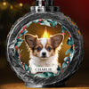 Custom Photo My Pet Is The True Spirit Of Christmas - Dog & Cat Personalized Custom Candlelight Lantern Ornament - Christmas Gift For Pet Owners, Pet Lovers