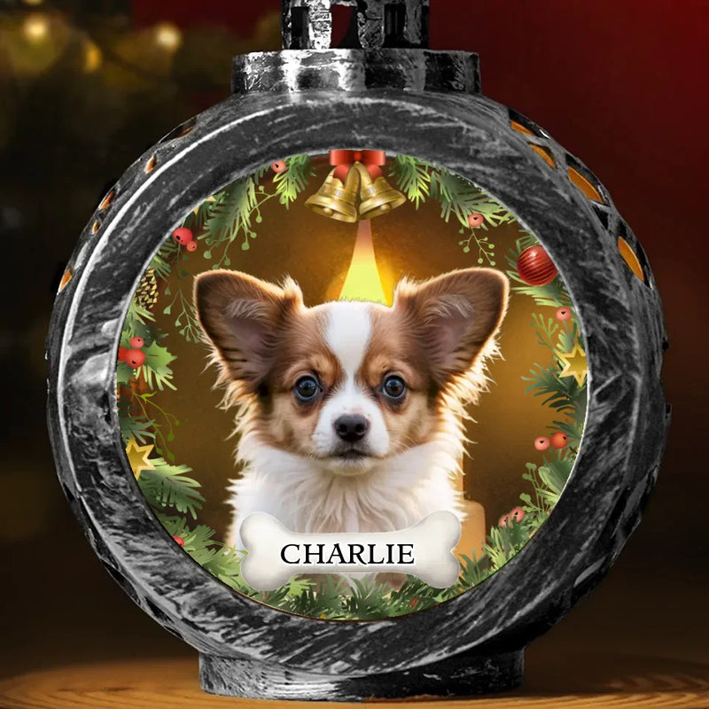 Custom Photo You Make The Holidays Warm And Bright - Dog & Cat Personalized Custom Candlelight Lantern Ornament - Christmas Gift For Pet Owners, Pet Lovers