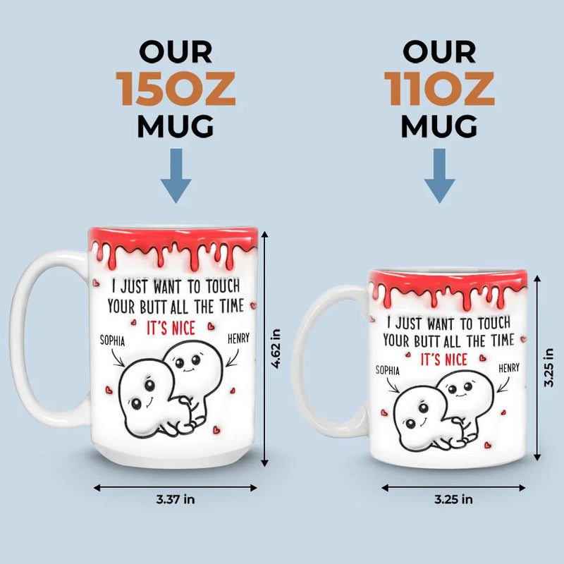 Loving You Is My Favorite Thing To Do - Couple Personalized Custom 3D Inflated Effect Printed Mug - Christmas Gift For Husband Wife, Anniversary