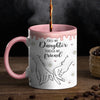 First My Mother Forever My Friend - Family Personalized Custom 3D Inflated Effect Printed Accent Mug - Christmas Gift For Mom, Daughter, Grandchild