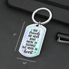 Custom Photo I Never Feel That We're Apart - Bestie Personalized Custom Keychain - Gift For Best Friends, BFF, Sisters