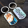 Custom Photo I Never Feel That We're Apart - Bestie Personalized Custom Keychain - Gift For Best Friends, BFF, Sisters