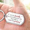 Custom Photo I Enjoy This Journey With You - Bestie Personalized Custom Keychain - Gift For Best Friends, BFF, Sisters