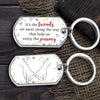 Bestie Vibes Only - Bestie Personalized Custom Keychain - Gift For Best Friends, BFF, Sisters