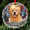 Custom Photo Capture The Joy That Your Pet Brings Into Your Life - Dog & Cat Personalized Custom Circle Glass Ornament - Christmas Gift For Pet Owners, Pet Lovers