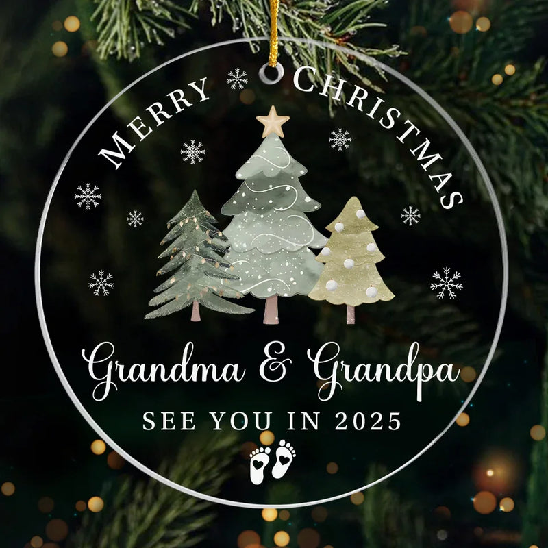 A New Baby Is Like The Beginning Of All Things - Family Personalized Custom Ornament - Acrylic Custom Shaped - Christmas Gift For Family Members, Pregnancy