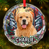 Custom Photo Capture The Joy That Your Pet Brings Into Your Life - Dog & Cat Personalized Custom Circle Glass Ornament - Christmas Gift For Pet Owners, Pet Lovers