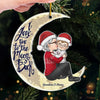 Grandma’s Hugs Come With No Expiry Date - Family Personalized Custom Ornament - Acrylic Custom Shaped - Christmas Gift For Grandma, Grandchild