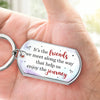 The Language Of Friendship Is Not Words But Meanings - Bestie Personalized Custom Keychain - Gift For Best Friends, BFF, Sisters