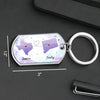 The Language Of Friendship Is Not Words But Meanings - Bestie Personalized Custom Keychain - Gift For Best Friends, BFF, Sisters
