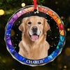 Custom Photo Every Pet Must Have His Day - Dog & Cat Personalized Custom Circle Glass Ornament - Christmas Gift For Pet Owners, Pet Lovers