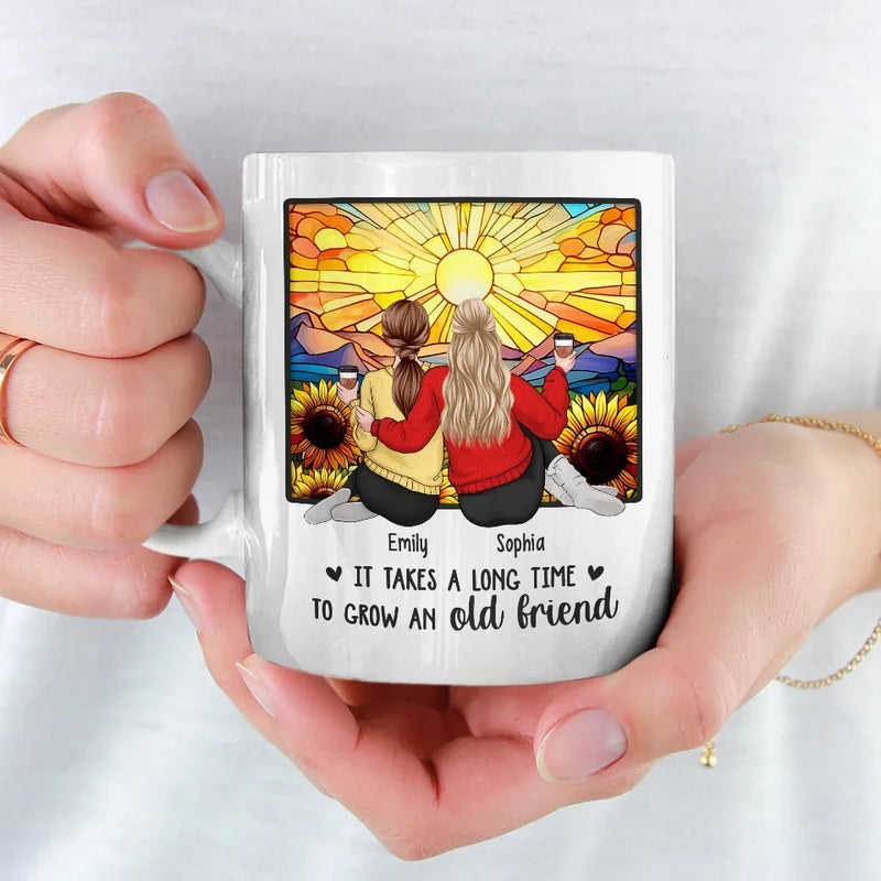 Partners In Crime, Forever And Always - Bestie Personalized Custom Mug - Christmas Gift For Best Friends, BFF, Sisters