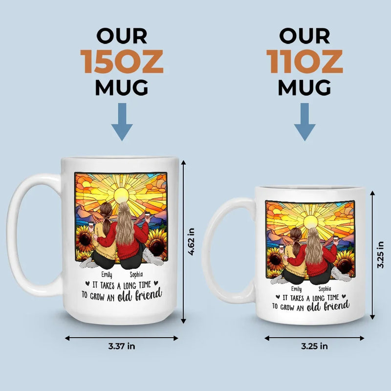 Partners In Crime, Forever And Always - Bestie Personalized Custom Mug - Christmas Gift For Best Friends, BFF, Sisters