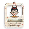 A Family Is A Team Of Love - Family Personalized Custom Ornament, Money Holder - Wood Custom Shaped -  Christmas Gift For Family Members